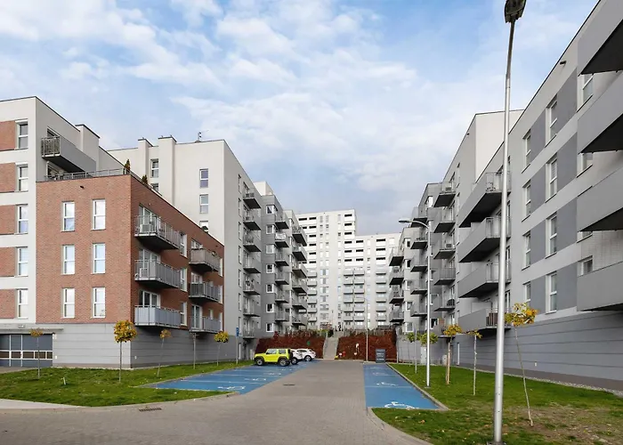 Apartman Baildona Bright With Balcony & Parking By Renters Katowice